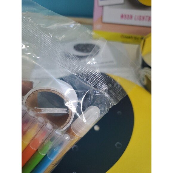 Faber-Castell Creativity for Kids, Moon Lightbox DIY Ages 6+ Open Box - Picture 8 of 10